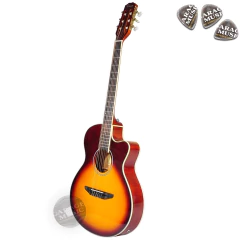 Guitarra Electro Criolla Acústica Media Caja Amplificador Cd en internet