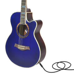 Guitarra Electro Acustica Eagle 40 Corte Funda Amplificador en internet