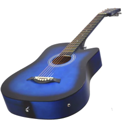Guitarra Electro Acustica Eagle 38 Con Corte Funda Pua - tienda online