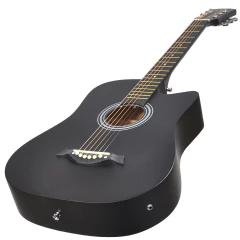 Guitarra Electro Acustica Eagle 38 Con Corte Funda Acolchada - comprar online