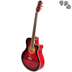 Imagen de Guitarra Electro Acustica Parquer Gac109mc Amplificador G10