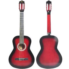 Guitarra Electro Criolla Clasica Eagle 39 Funda Acolchada - Garage Music