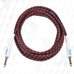 Cable Plug Plug Mallado 3 Mt Eagle Guitarra Bajo Colores - tienda online