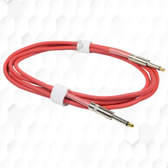 Cable Plug Plug 5 Mt Pvc Eagle Guitarra Bajo Colores