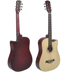 Guitarra Acustica Eagle 38 Con Corte Original Funda Garantia en internet