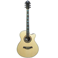 Guitarra Electro Acustica Eagle 40 Corte Funda Amplificador - tienda online