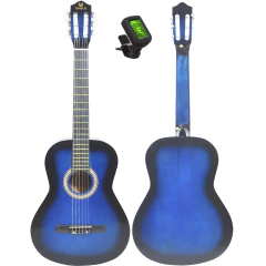 Imagen de Guitarra Electro Criolla Clasica Eagle 39 Funda Afinador Pua