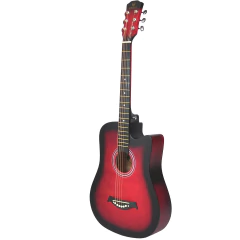 Guitarra Acustica Eagle 38 Con Corte Original Funda Garantia - Garage Music