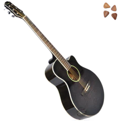 Guitarra Electro Acustica Parquer Gac109mcbl Funda Pua Cd - comprar online