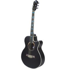 Guitarra Acustica Eagle 40 Con Corte Original Funda Garantia - comprar online