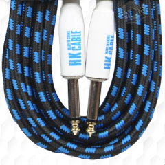 Cable Plug Plug Mallado 3 Mt Eagle Guitarra Bajo Colores en internet