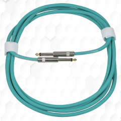 Cable Plug Plug 5 Mt Pvc Eagle Guitarra Bajo Colores en internet