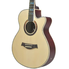 Guitarra Electro Acustica Eagle 40 Corte Funda Amplificador - Garage Music