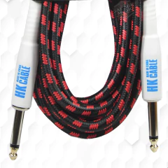 Cable Plug Plug Mallado 3 Mt Eagle Guitarra Bajo Colores - comprar online