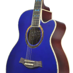 Guitarra Acustica Eagle 40 Con Corte Original Funda Garantia en internet