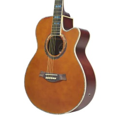 Imagen de Guitarra Electro Acustica Eagle 40 Con Corte Funda Garantia