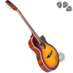 Guitarra Electro Criolla Acústica Media Caja Amplificador Cd - comprar online