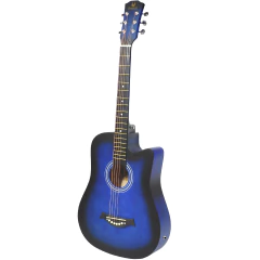 Guitarra Electro Acustica Eagle 38 Con Corte Funda Pua