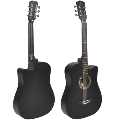 Imagen de Guitarra Electro Acustica Eagle 38 Con Corte Funda Acolchada