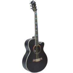 Guitarra Electro Acustica Eagle 40 Con Corte Funda Garantia - tienda online