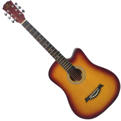 Guitarra Electro Acustica Eagle 38 Con Corte Funda Acolchada en internet