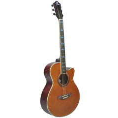 Guitarra Electro Acustica Eagle 40 Con Corte Funda Garantia - tienda online