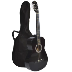 Guitarra Electro Criolla Clasica Eagle 39 Funda Pua Curso - Garage Music