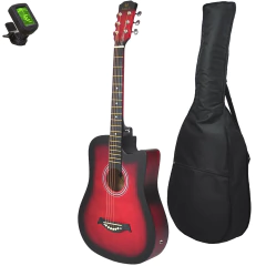 Guitarra Electro Acustica Eagle 38 Con Corte Funda Afinador - Garage Music