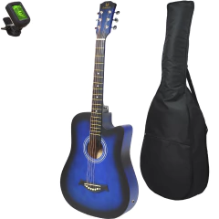 Guitarra Electro Acustica Eagle 38 Con Corte Funda Afinador en internet