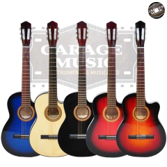 Guitarra Electro Criolla Acústica Media Caja