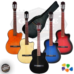 Guitarra criolla media caja ciega