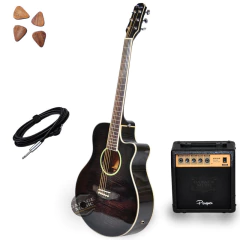 Guitarra Electro Acustica Parquer Gac109mc Amplificador G10 - comprar online