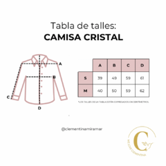Camisa Cristal en internet