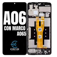 MODULO PANTALLA SAMSUNG A06 CON MARCO CALIDAD ORIGINAL