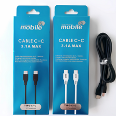 CABLE USB MOBILE DE C A C 1.2 METROS 3.1AMP