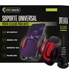 SOPORTE UNIVESAL PORTA CELULAR PARA AUTO HBL-SOP01