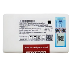 BATERIA FOXCONN IPHONE XS MAX SIN FLEX CI