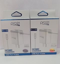 CARGADOR MICRO USB PRO 21 2.1A