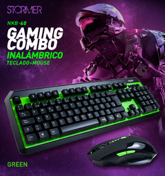 COMBO GAMER 2 EN 1 NOGA NKB-40