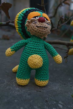 Gato de PelaGatos de Crochet Clasico - tienda online
