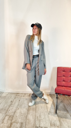 PANTALON SASTRERO KATE gris TALLE 2y verde 3