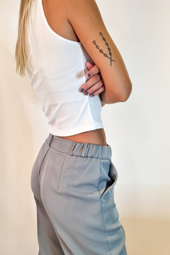 PANTALON SASTRERO KATE gris TALLE 2y verde 3 - comprar online