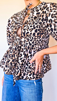 BLUSA LOVERS-leopardo- - PRIET