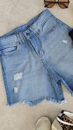 SHORT ALLO PRIET talle 44-celeste- - comprar online