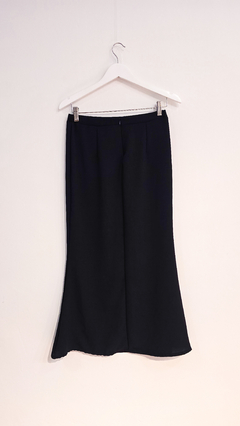 POLLERA MIDI-negra- - comprar online