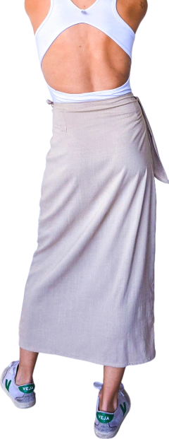 FALDO NUDO LARGA - comprar online