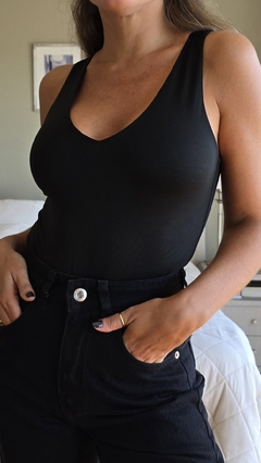 PACK BODY ESCOTE EN V 2- negro/nude - PRIET