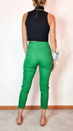 PANTALON AMY- TALLE 3 (30) Talle 4 (32) verde- - PRIET