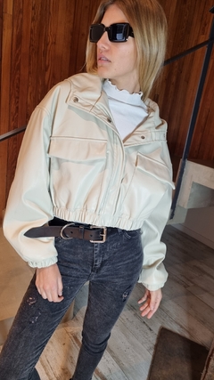 CAMPERA ARYA -hueso-