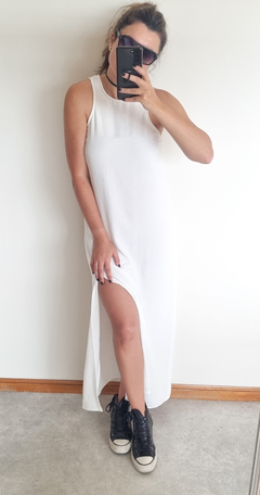 VESTIDO HALTER BLANCO